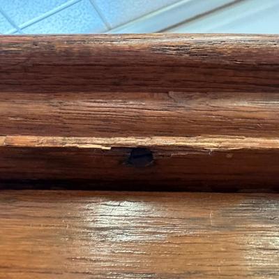 Vintage Solid Five Drawer Chest of Drawers