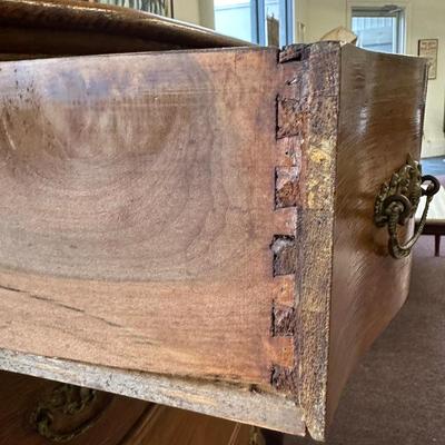 Vintage Solid Five Drawer Chest of Drawers