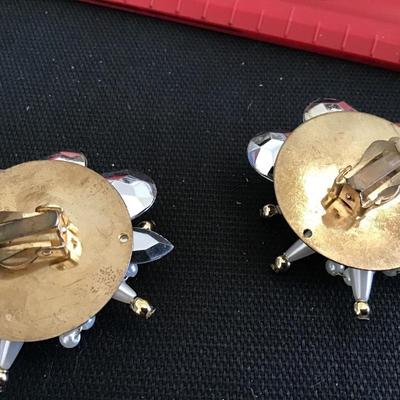 Vintage Clip on Earrings