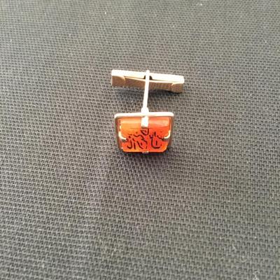 Super cool vintage cufflink