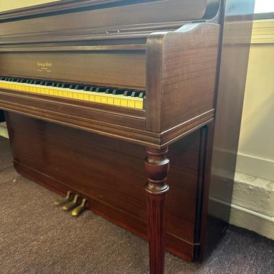 George Steck Piano with Bench