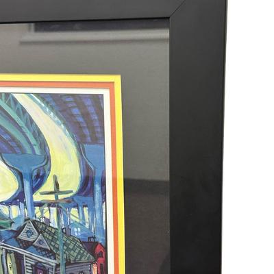 Signed T. Osborne Framed Print