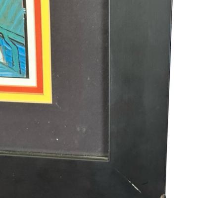 Signed T. Osborne Framed Print