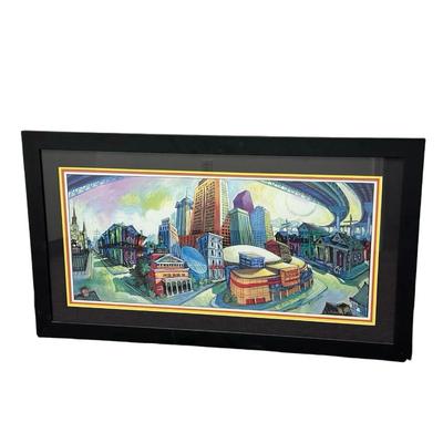 Signed T. Osborne Framed Print