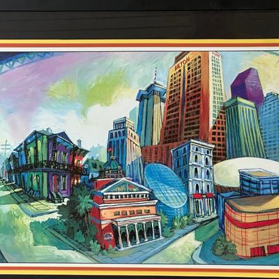 Signed T. Osborne Framed Print