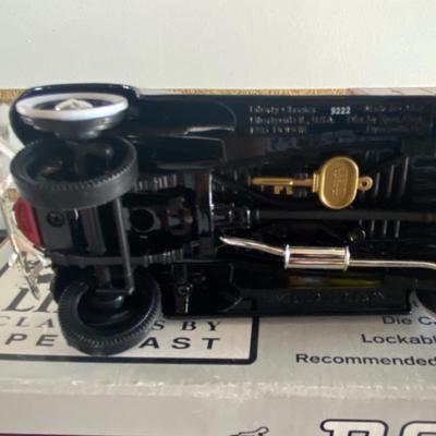 1936 DIE CAST DODGE TANKER TRUCK COIN BANK AND VINTAGE NIB SNOOPY’S HARP