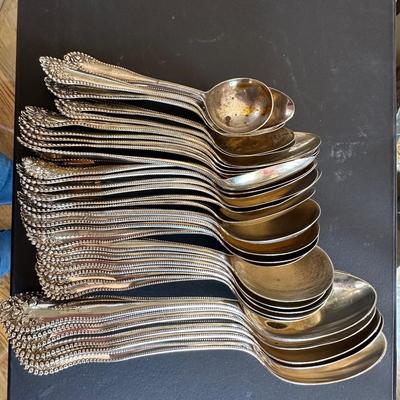 Sterling - Antique sterling spoons