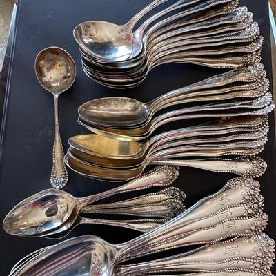 Sterling - Antique sterling spoons