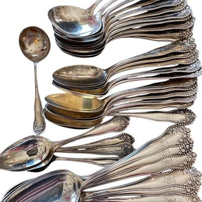 Sterling - Antique sterling spoons