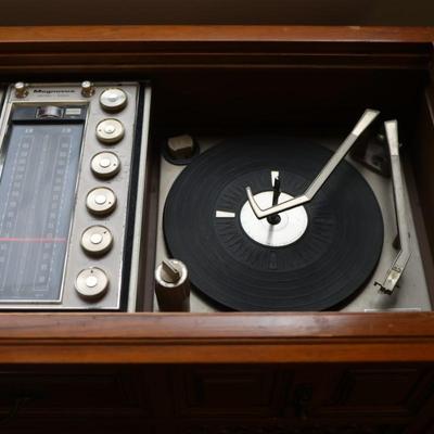 1960s Mid Century Magnavox Console Stereo