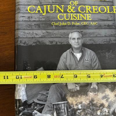 SIGNED The Encyclopedia of Cajun & Creole Cuisine Book by John Folse