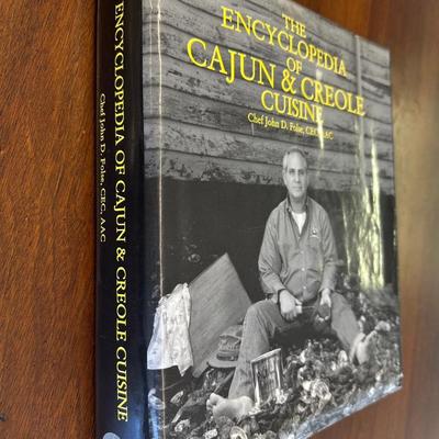 SIGNED The Encyclopedia of Cajun & Creole Cuisine Book by John Folse