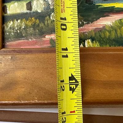 Original Framed Painting on Canvas