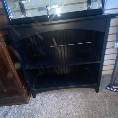 NICE LITTLE DISPLAY CASE AND SHELF