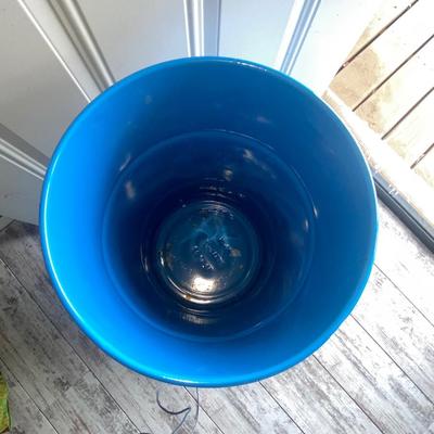 CUSTOM 20 GAL STEEL GULF DRUM/TRASH CAN