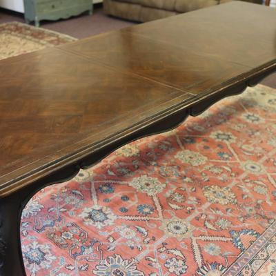 Dining Table with Two Leaves