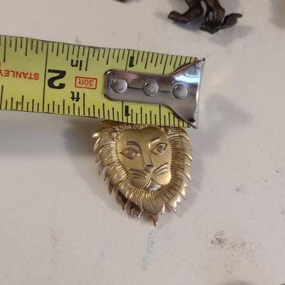 Collection of Cat Design Brooches (#8)