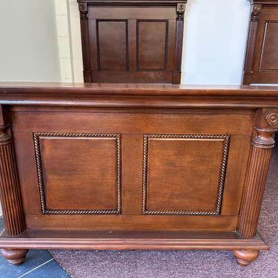 Wood Twin Bed (1 of 2)