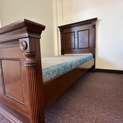 Wood Twin Bed (1 of 2)