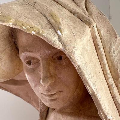 Large Sculpture of Woman (See Details)