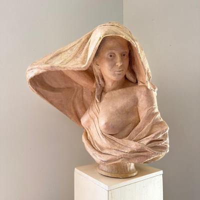Large Sculpture of Woman (See Details)