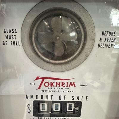 AUTHENTIC RETRO PHILLIPS 66 GAS PUMP WITH GLOBE
