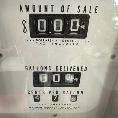 AUTHENTIC RETRO PHILLIPS 66 GAS PUMP WITH GLOBE
