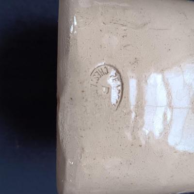 GLAZED CLAY BED WARMER