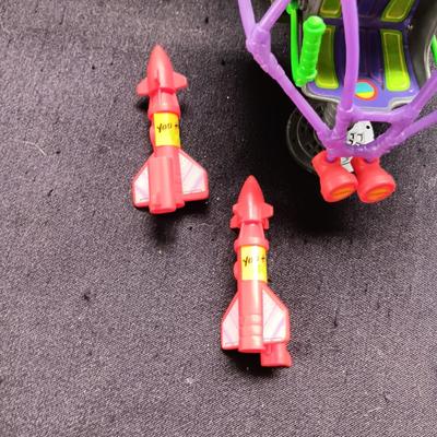 TEENAGE MUTANT NINJA TURTLES "ROCKSTEADY POGO COPTER & FOOTSKI LEECH PATROL