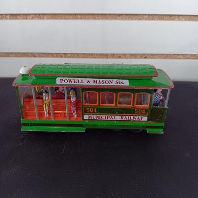 BAY & TAYLOR MUNICIPAL RAILWAY TIN TOY