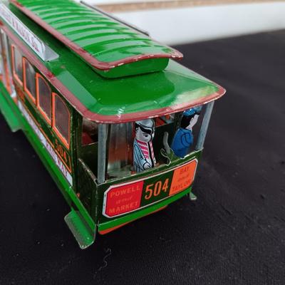 BAY & TAYLOR MUNICIPAL RAILWAY TIN TOY