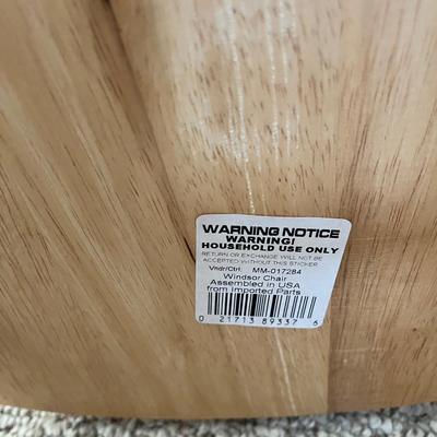 Two Windsor Style Wooden Chairs (GB-MG)