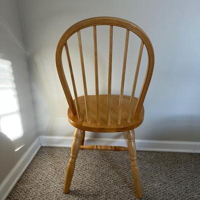 Two Windsor Style Wooden Chairs (GB-MG)