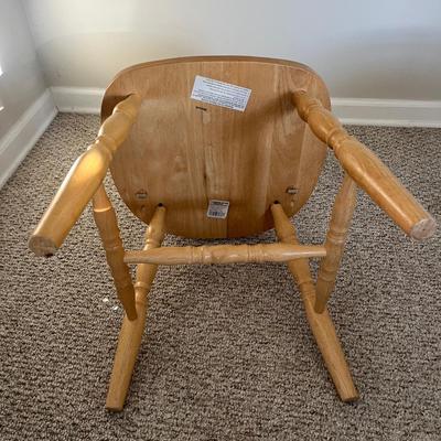 Two Windsor Style Wooden Chairs (GB-MG)
