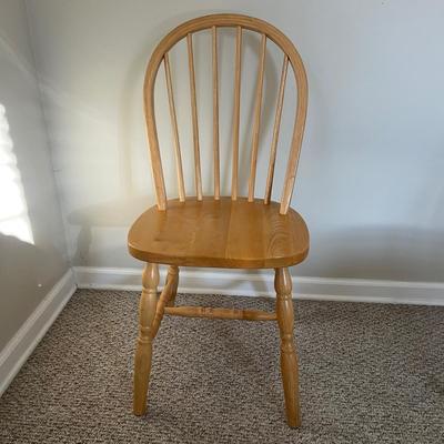 Two Windsor Style Wooden Chairs (GB-MG)