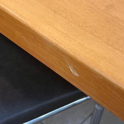 Butcher Block MCM Dining Table (K-RG)