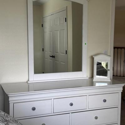 White Stanley Dresser