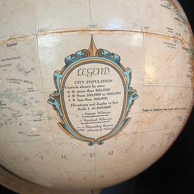 Replogle Globe, Bookends & Books On The World (LR-MG)