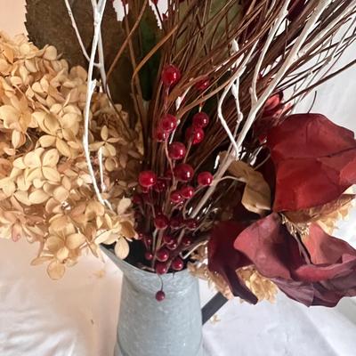 Assortment of Faux Floral Arrangements with Dried Flowers & More (PB-RG)