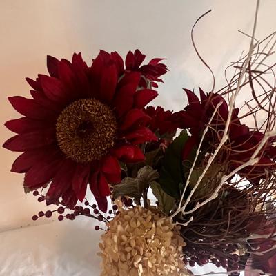 Assortment of Faux Floral Arrangements with Dried Flowers & More (PB-RG)