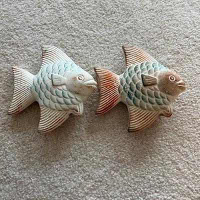 Carved Wooden Pelican, Seashells & More (LR-MG)