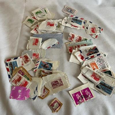 Collection of Foreign & DomestIc Stamps (PB-MG)