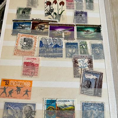 Collection of Foreign & DomestIc Stamps (PB-MG)