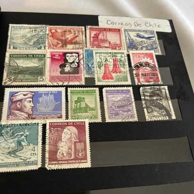 Collection of Foreign & DomestIc Stamps (PB-MG)