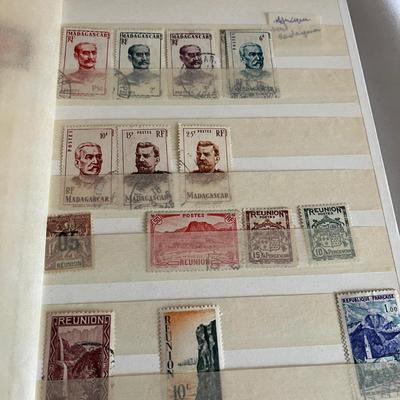 Collection of Foreign & DomestIc Stamps (PB-MG)