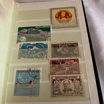 Collection of Foreign & DomestIc Stamps (PB-MG)