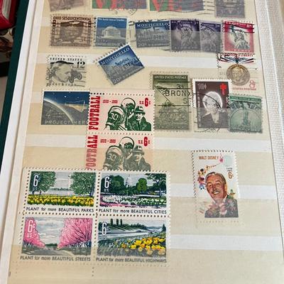 Collection of Foreign & DomestIc Stamps (PB-MG)