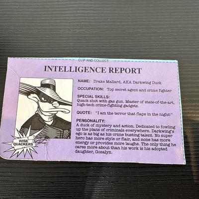 VINTAGE DISNEY DARKWING DUCK ACTION FIGURE