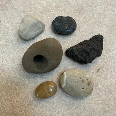 Lava Rock, Hag Stone & More Stones (LR-MG)