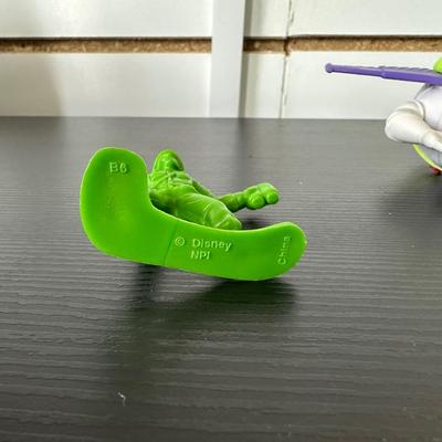 CRASH TEST DUMMY, BUZZ LIGHTYEAR & GREEN ARMY MAN